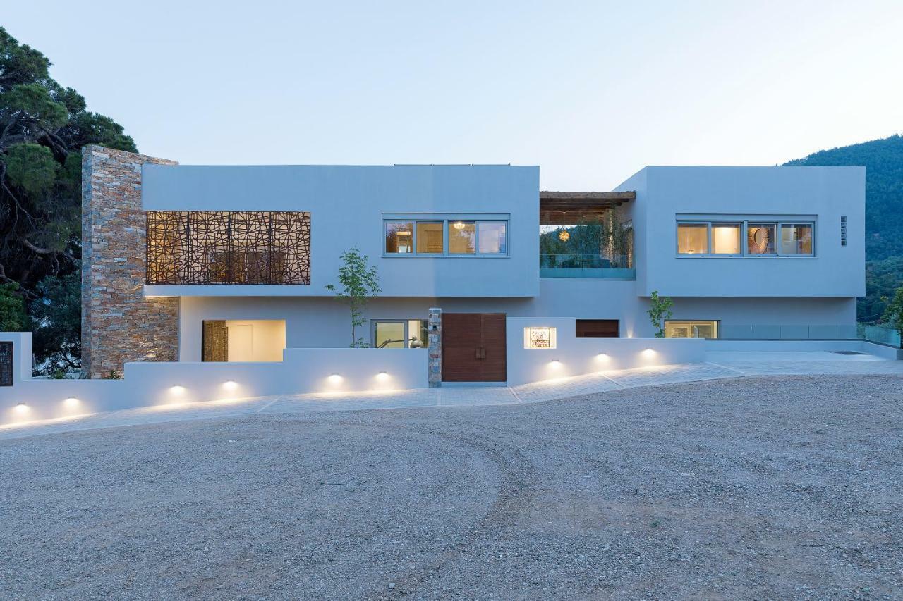 Villa K Скиатос Экстерьер фото