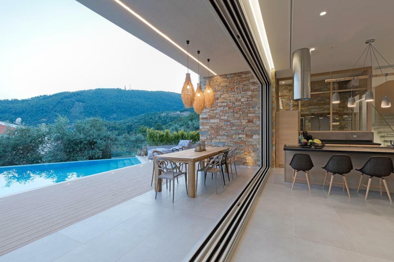 Villa K Скиатос Экстерьер фото