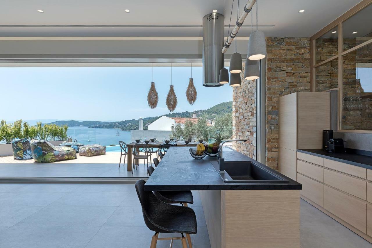 Villa K Скиатос Экстерьер фото