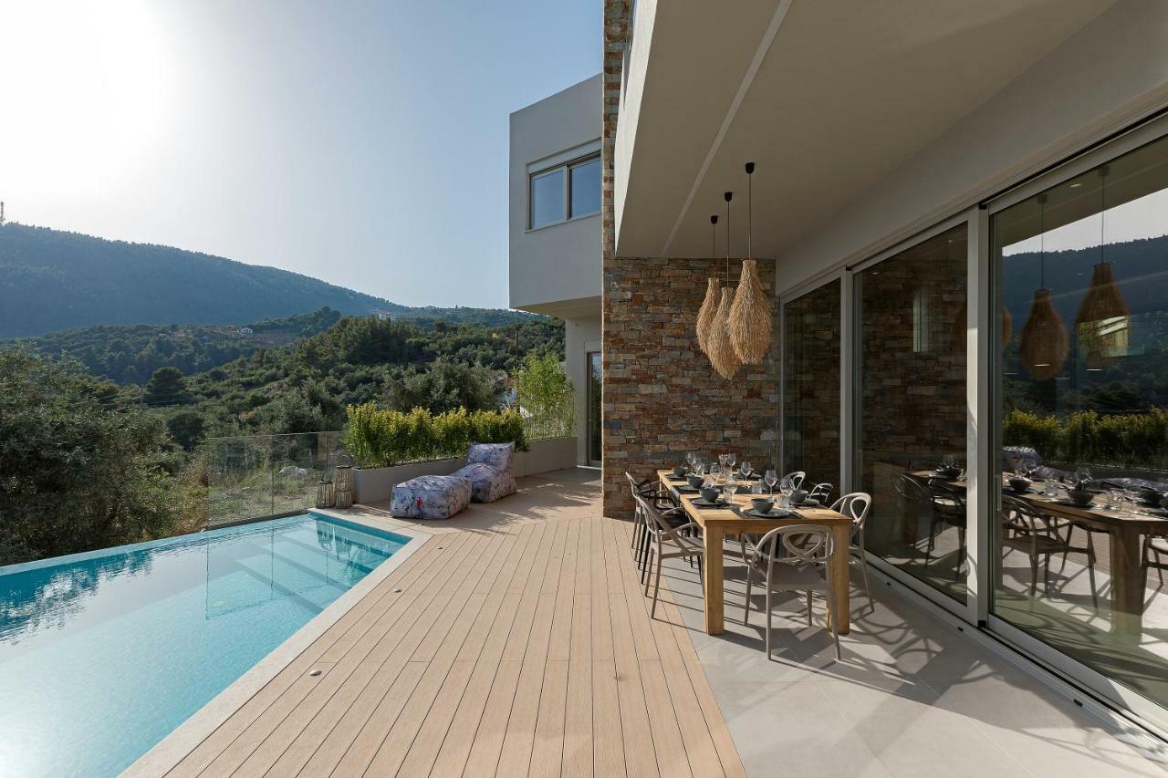 Villa K Скиатос Экстерьер фото