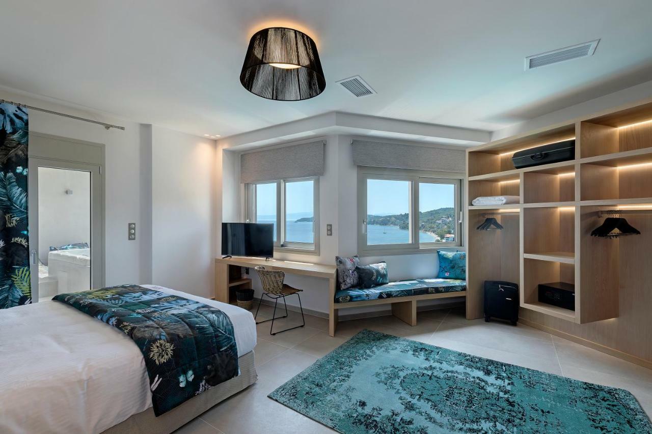 Villa K Скиатос Экстерьер фото